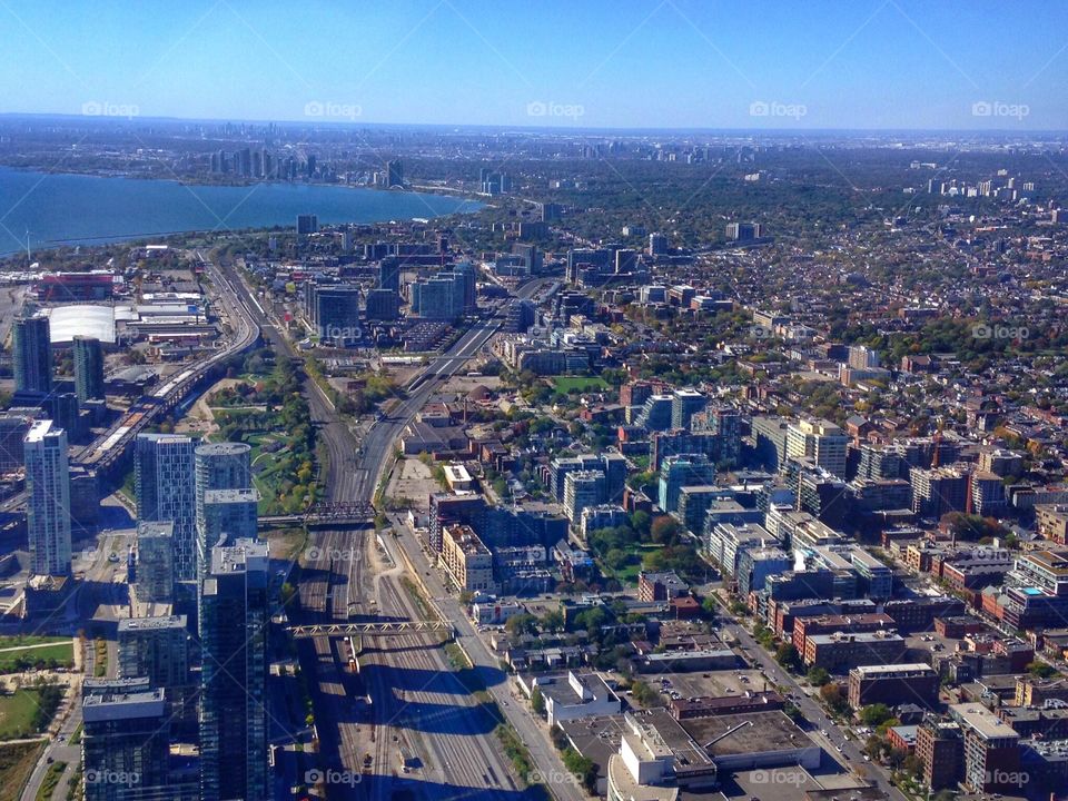 Toronto. View of the city