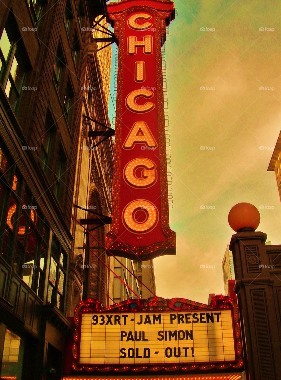 Chicago marquee