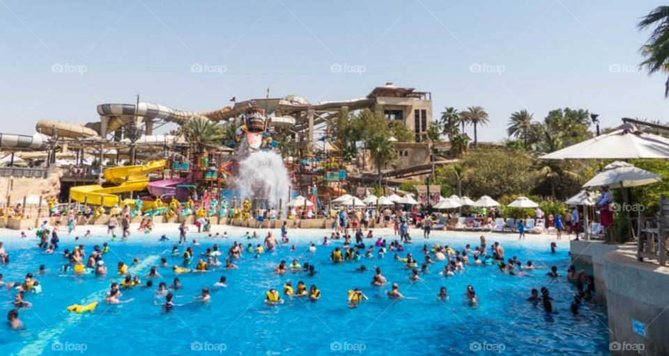 Dubai, wild wadi park