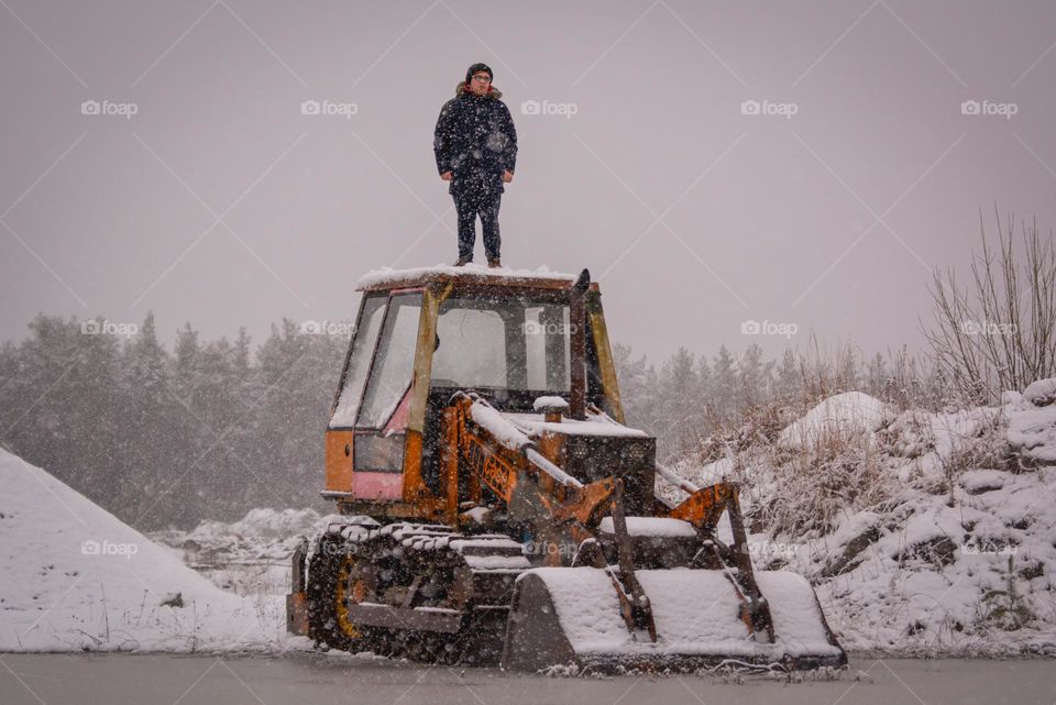 "On top of the world"