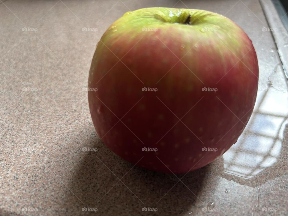 An apple