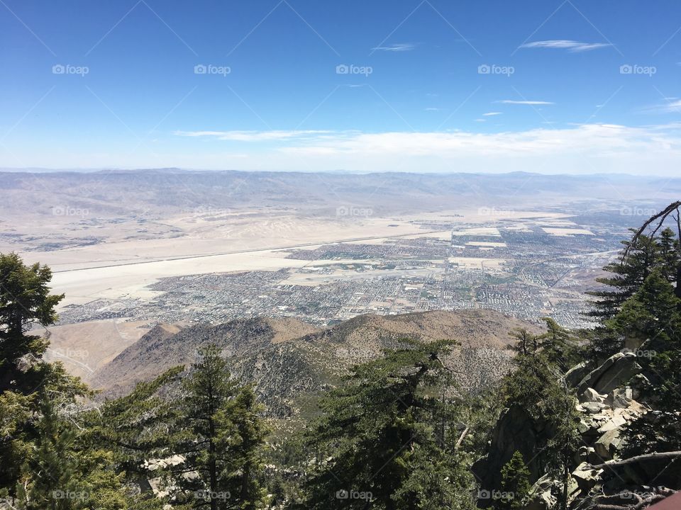San Andreas Fault, Palm Springs Aerial Tramway