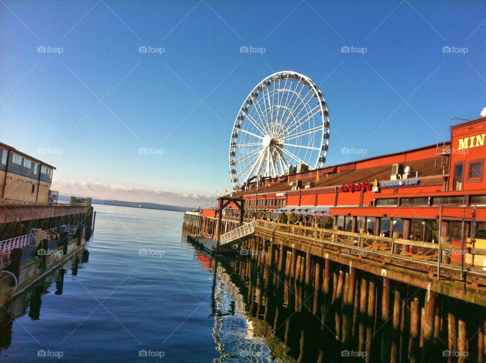 Seattle Waterfront, WA. 