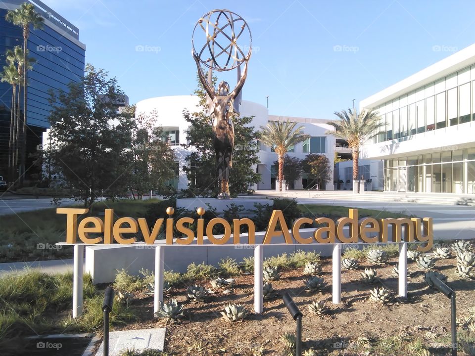 Television academies, located in a town just outside of LA