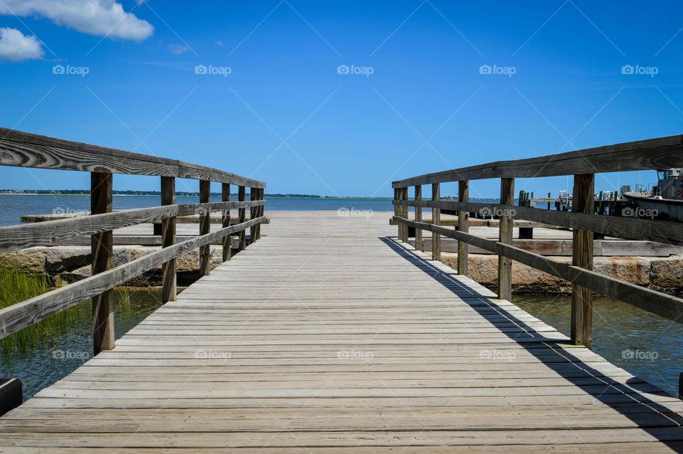 Charleston waterfront park pier in Charleston, South Carolina United States