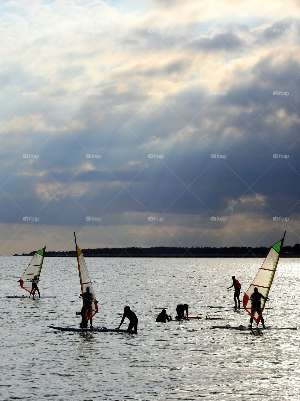 Learning how to windsurf