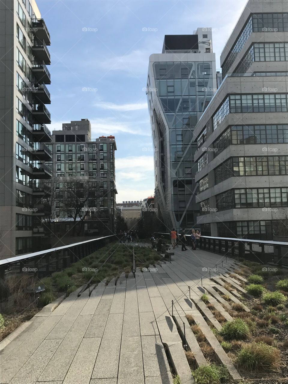 High Line, buildings
