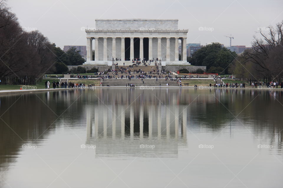Lincoln Memorial and reflection!