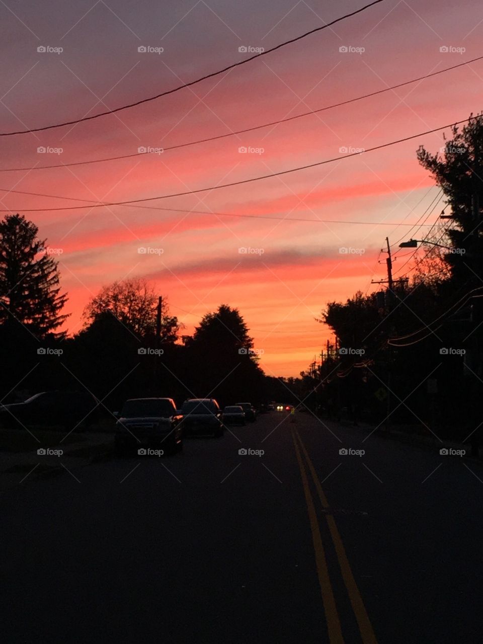 The color of the wind. A walk to the car can be more than just a walk to the car, sometimes. 