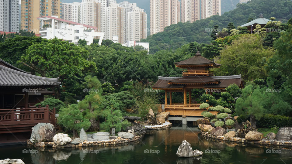 Chi Lin Nunnery in Hong Kong