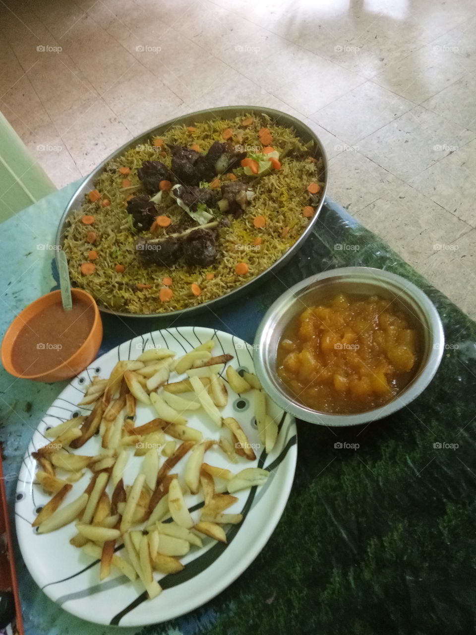 my home made spacial super Mandi Matten biryani very tasty food