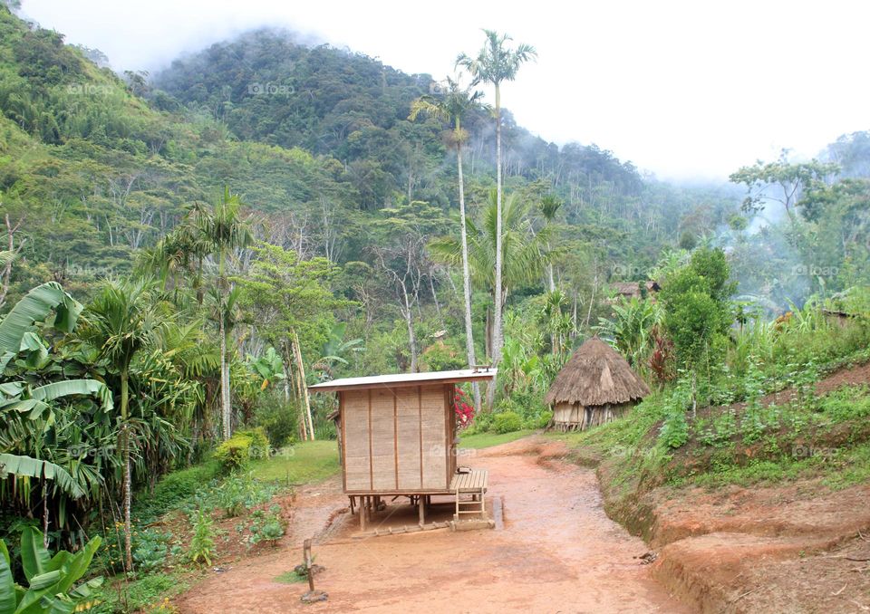 House in the mountains