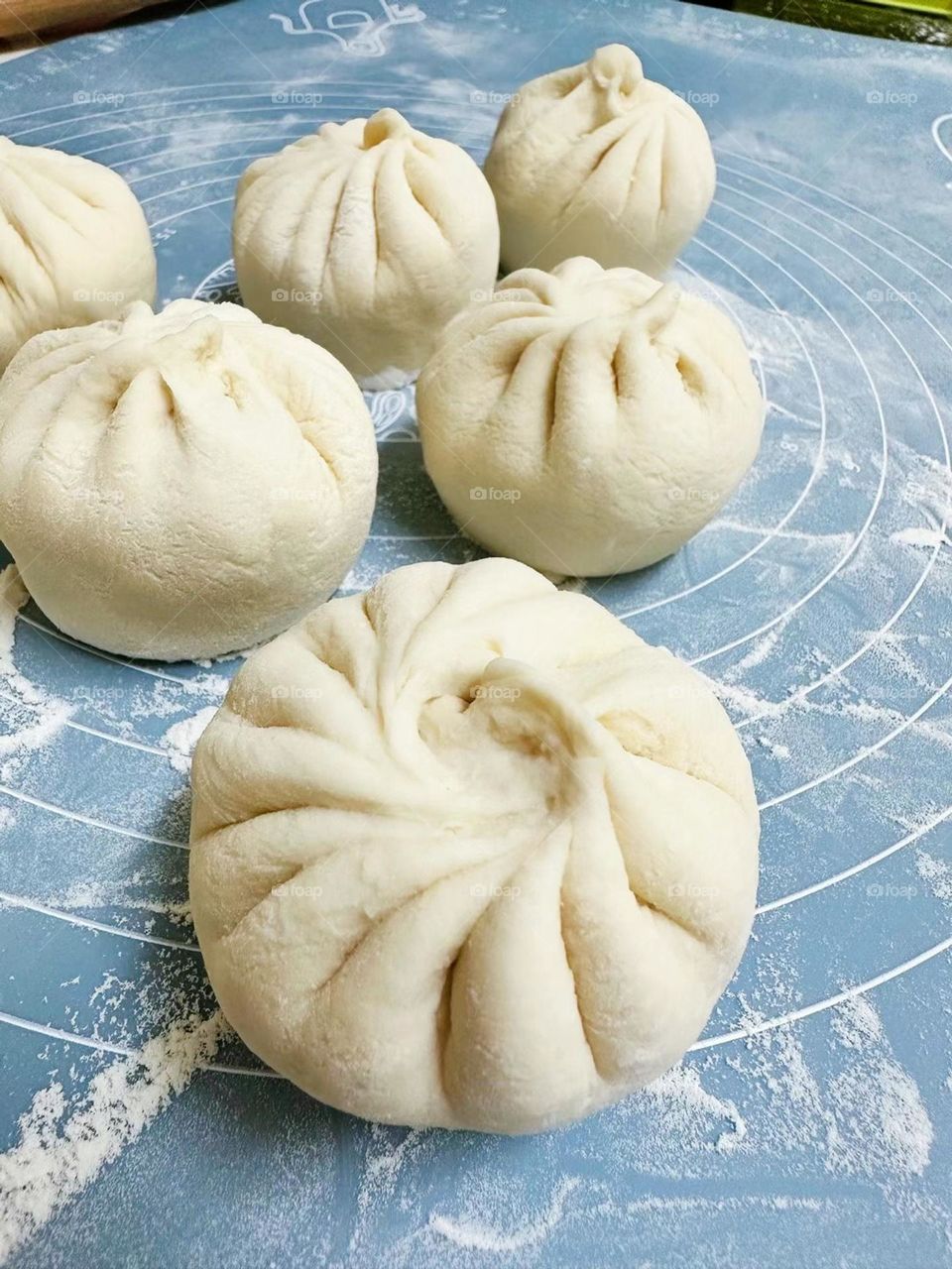 Streamed stuffed bun