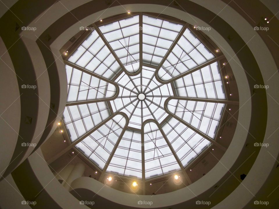 Guggenheim Museum Ceiling - New York 