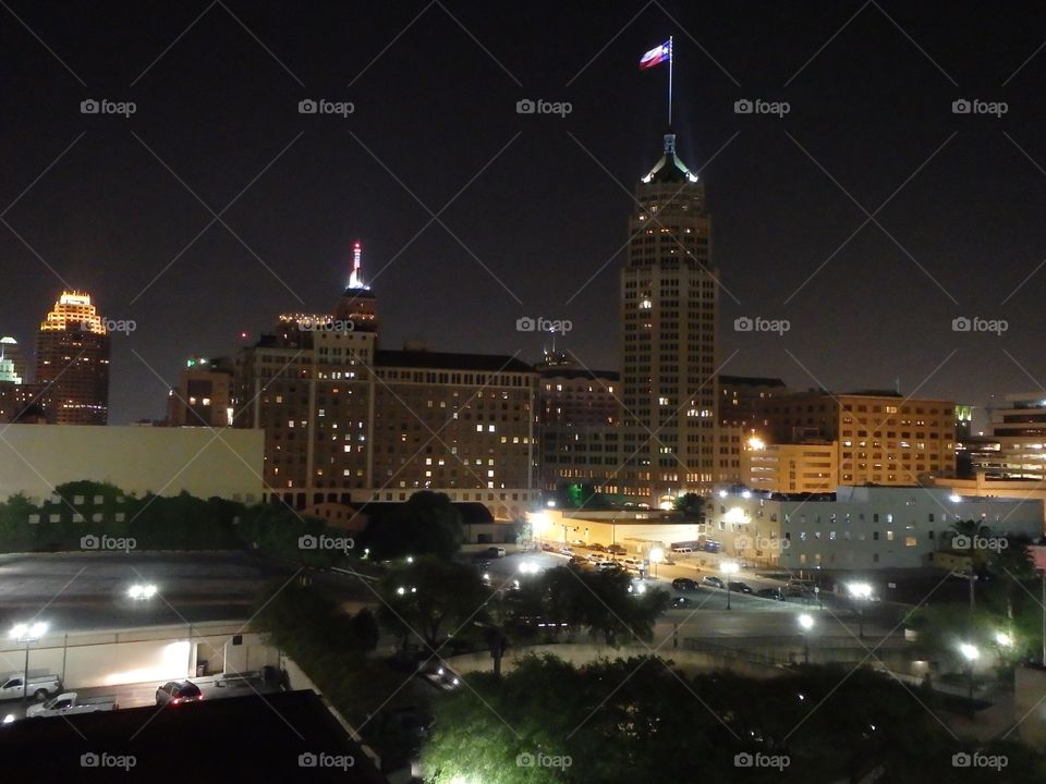 San Antonio from above