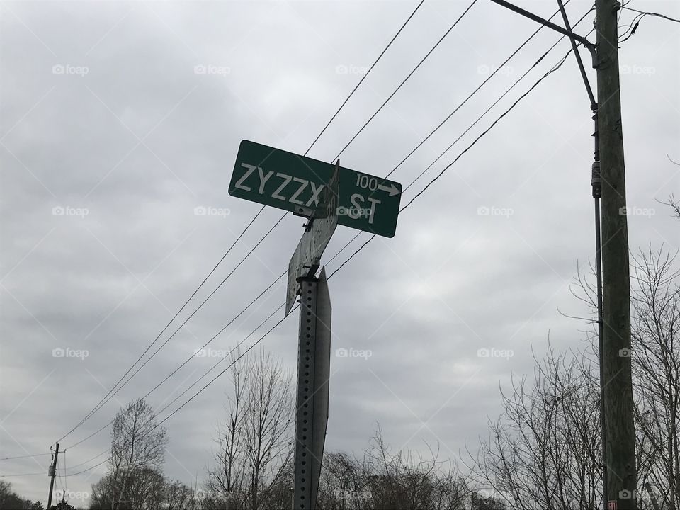 A street with a name that can’t be pronounced