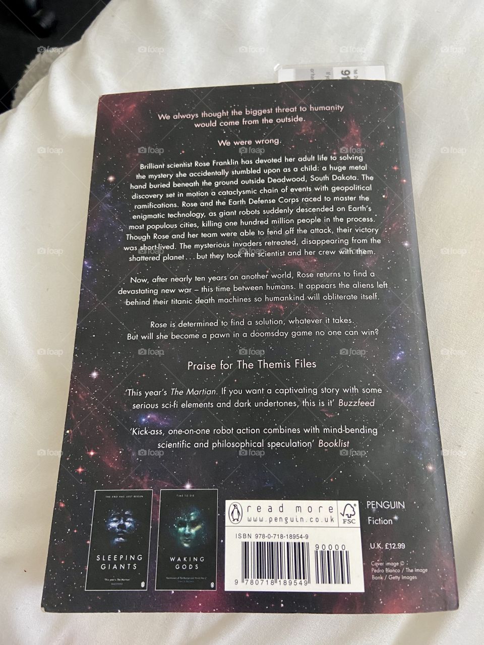 The Themis Files - Book 3 - Only Human by Slyvain Neuvel ❤️