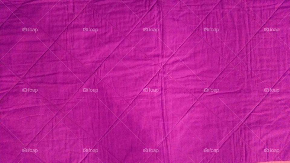 Close-up of purple blanket