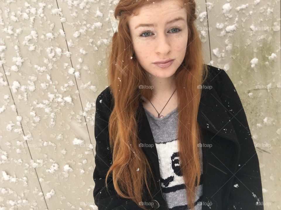 A Picture Of Myself In the Snow
