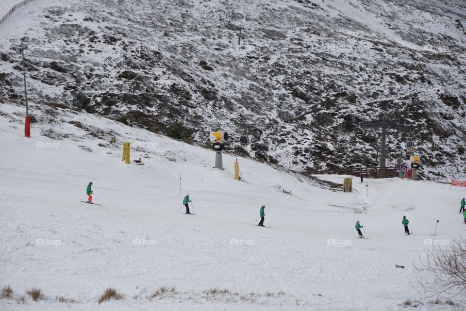 Ski#slope#winter#snow#panorama