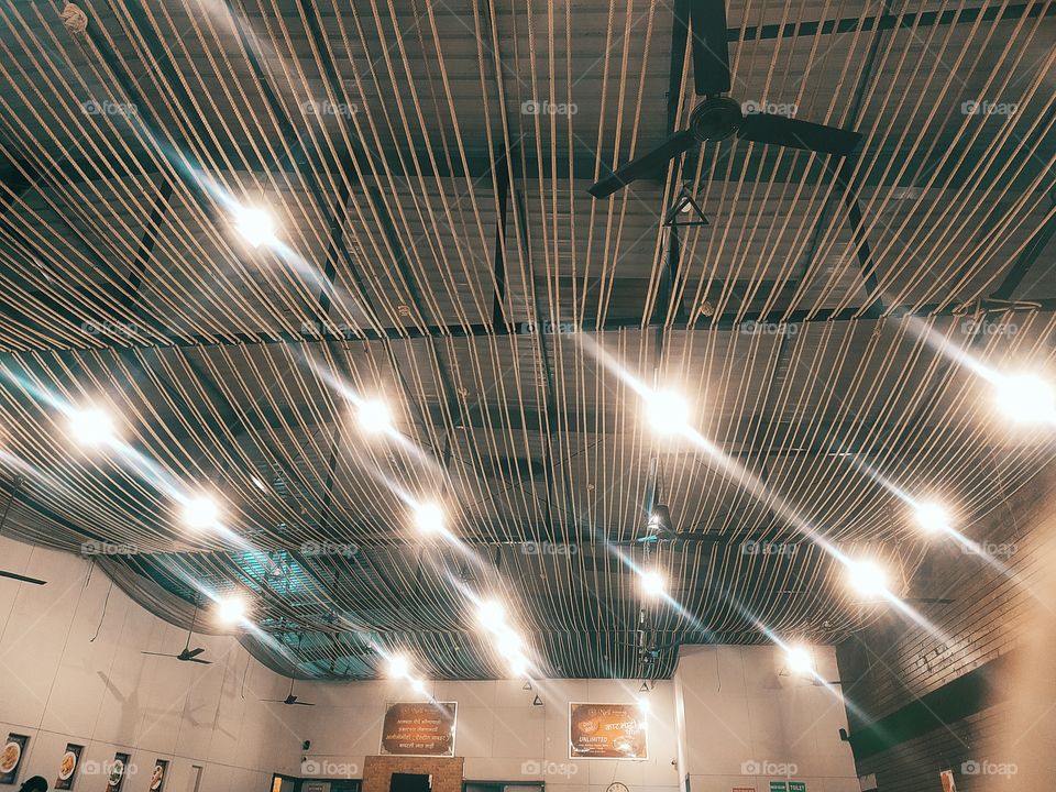 Hotels Awesome Bulp decoration For Attract customers.