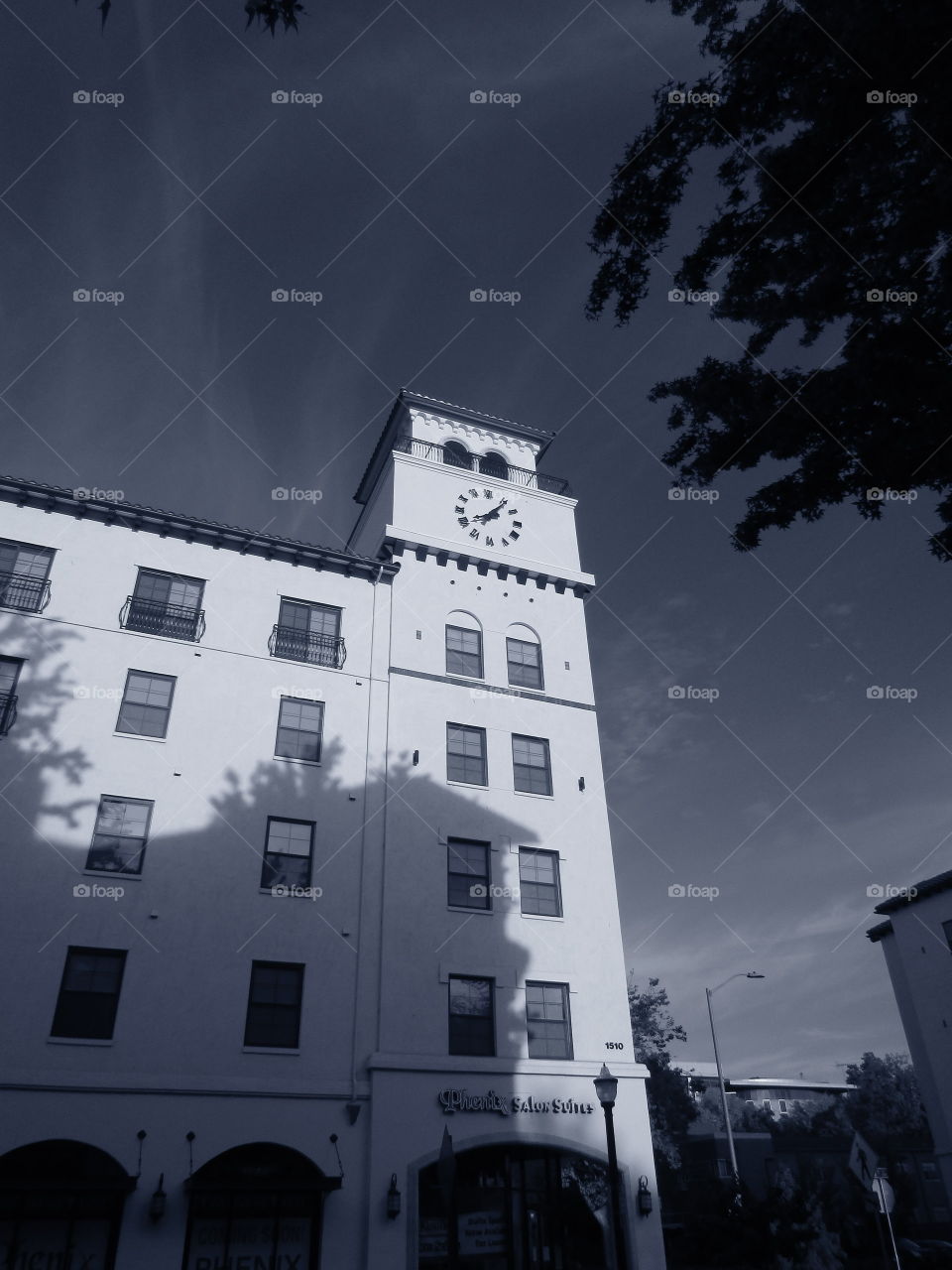 black and white architecture. out in downtown Sacramento taking pictures