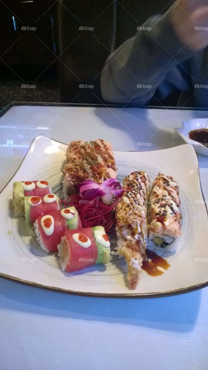 delicious sushi