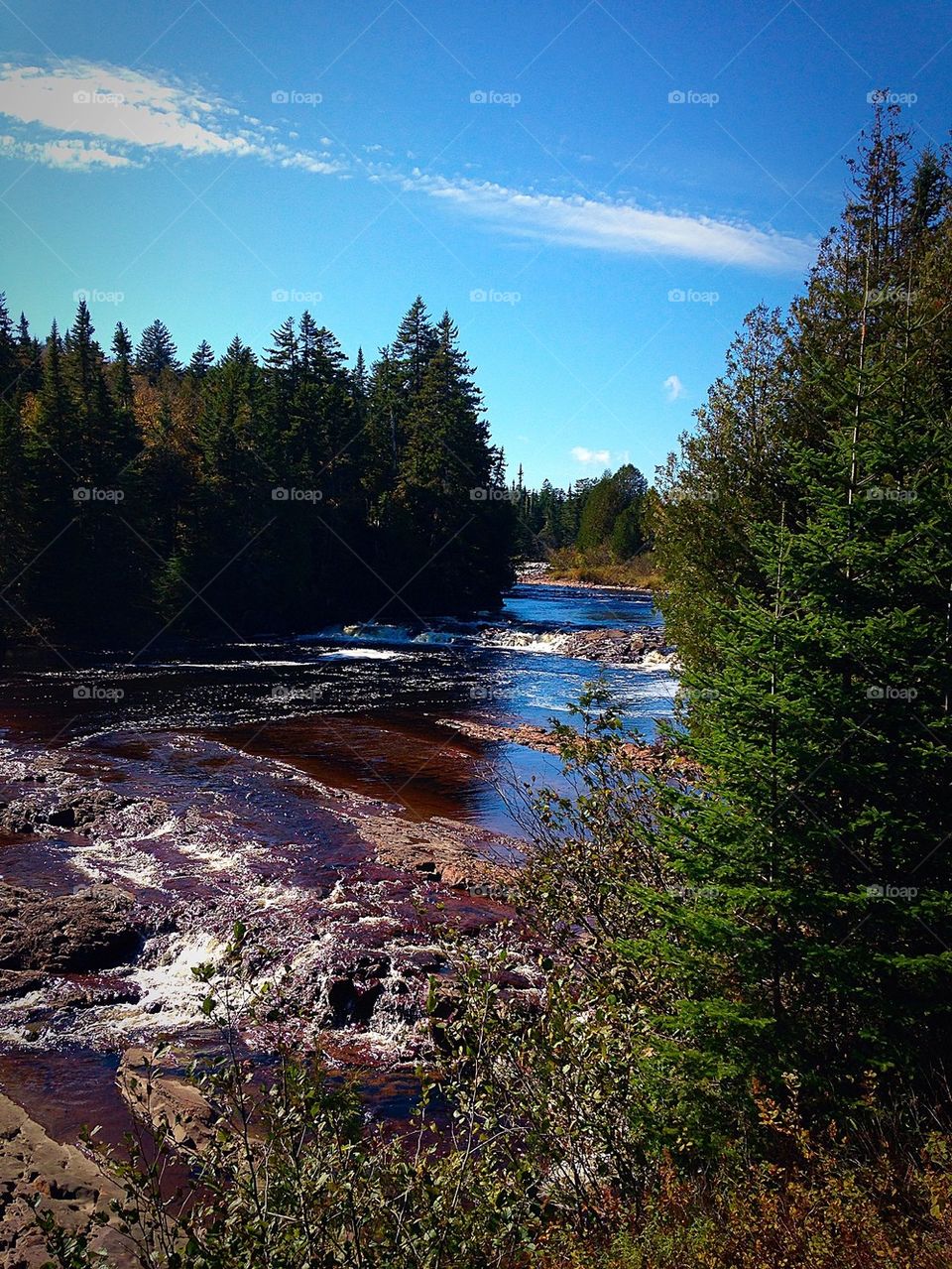 Top of the falls 