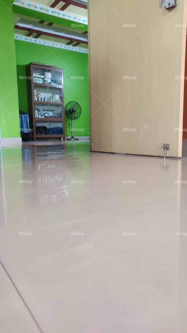 Reflection inside the room