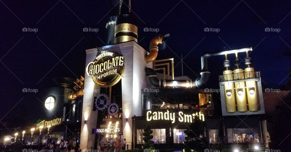 This huge chocolate factory has everything you could ever desire, and more!