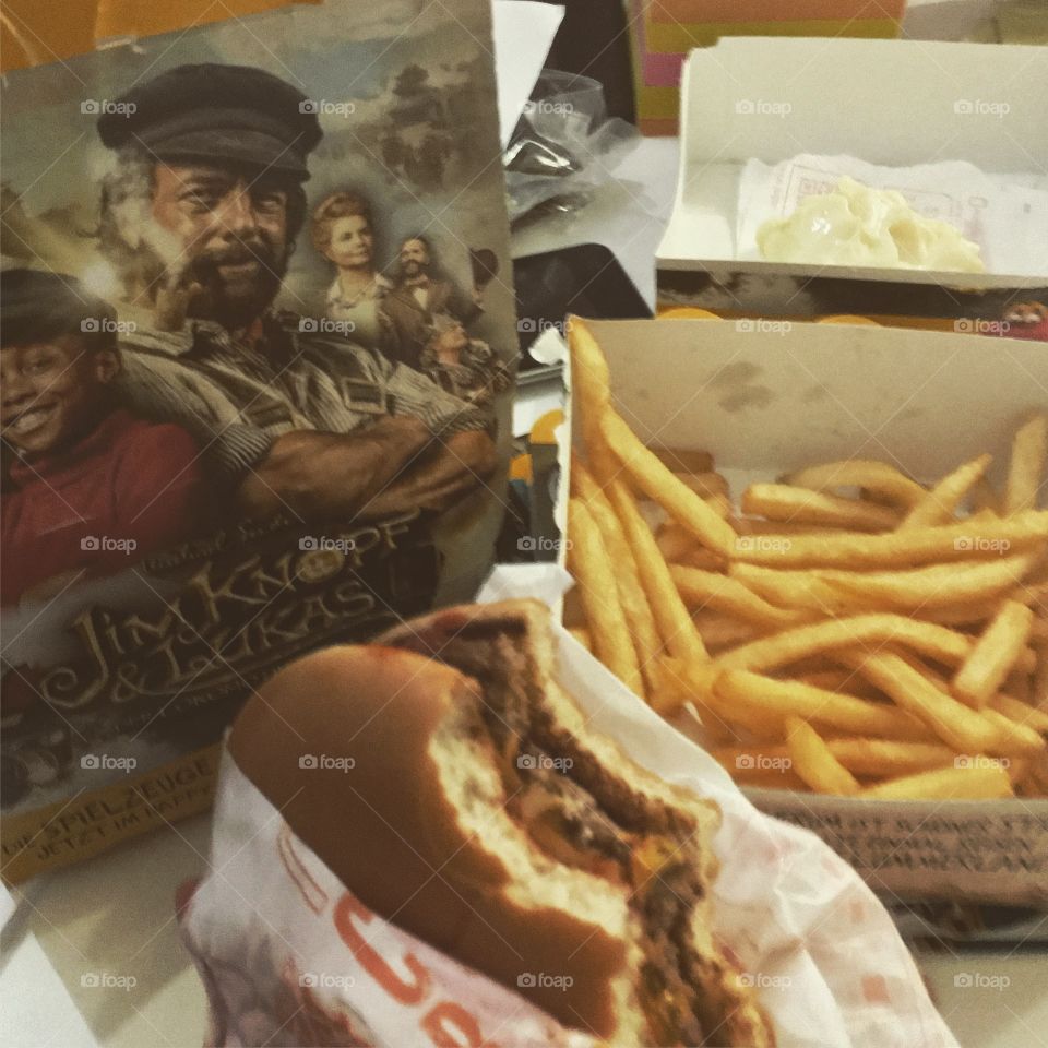 Junkfood and french fries