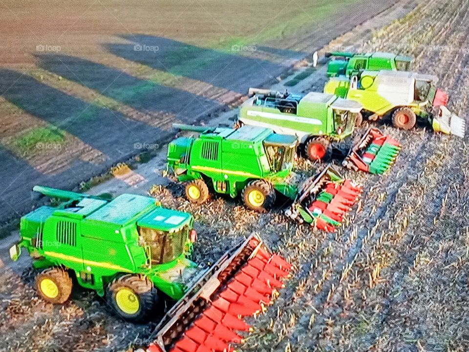 Harvesting machines