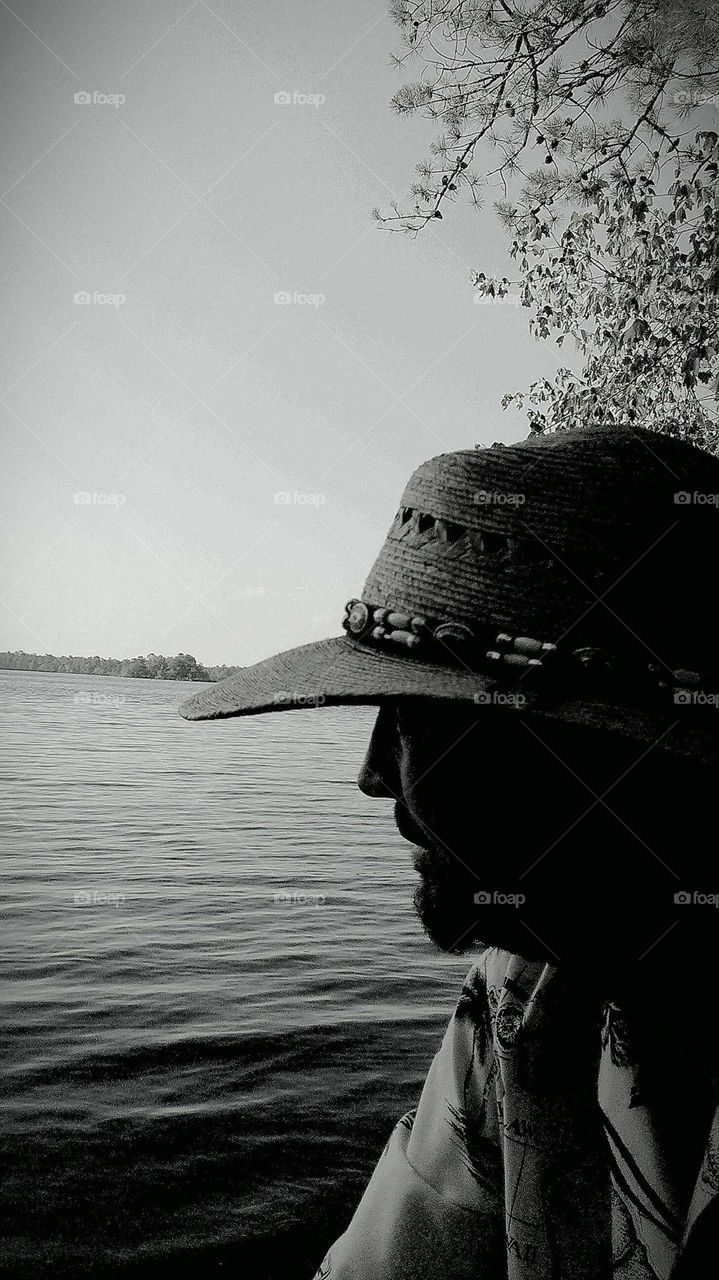 reflection on the water...