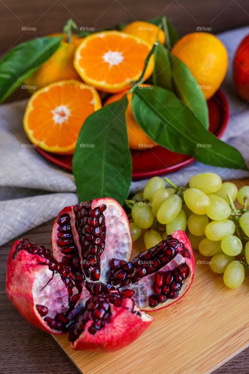 Healthy fruits from Turkey 