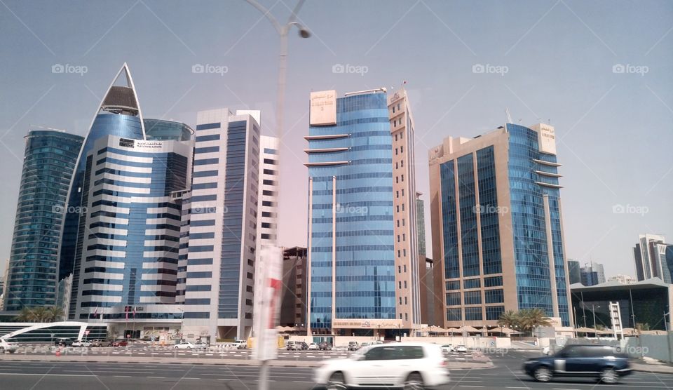 Skyscrapers Doha, Qatar