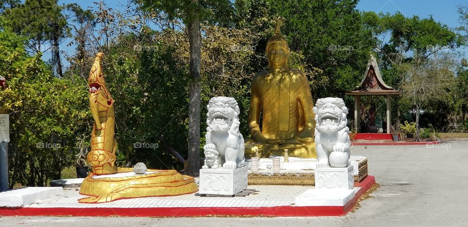 Statue, Sculpture, Buddha, Religion, Temple