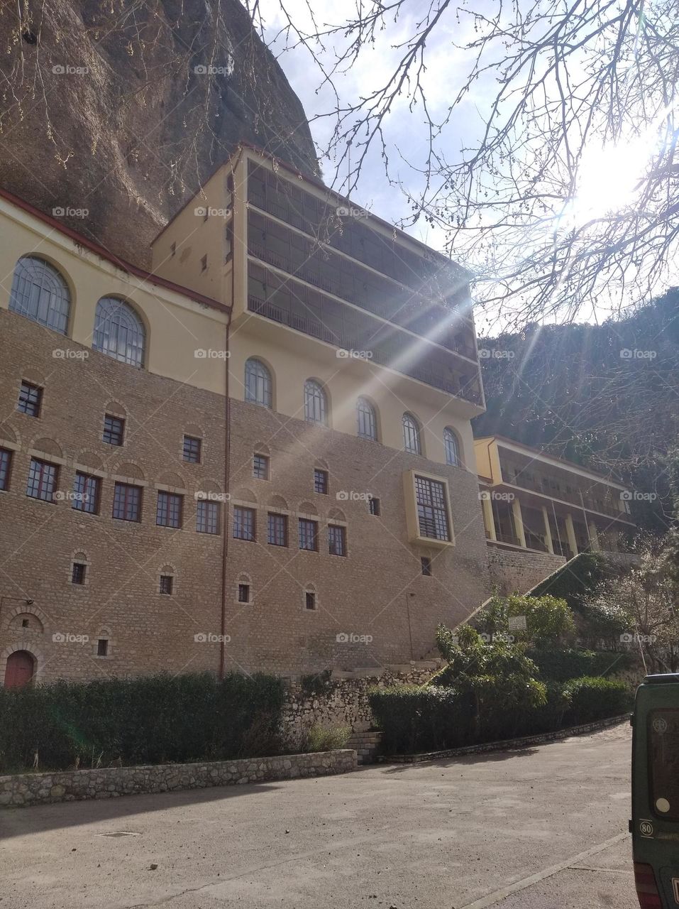 Road trip to a monastery!