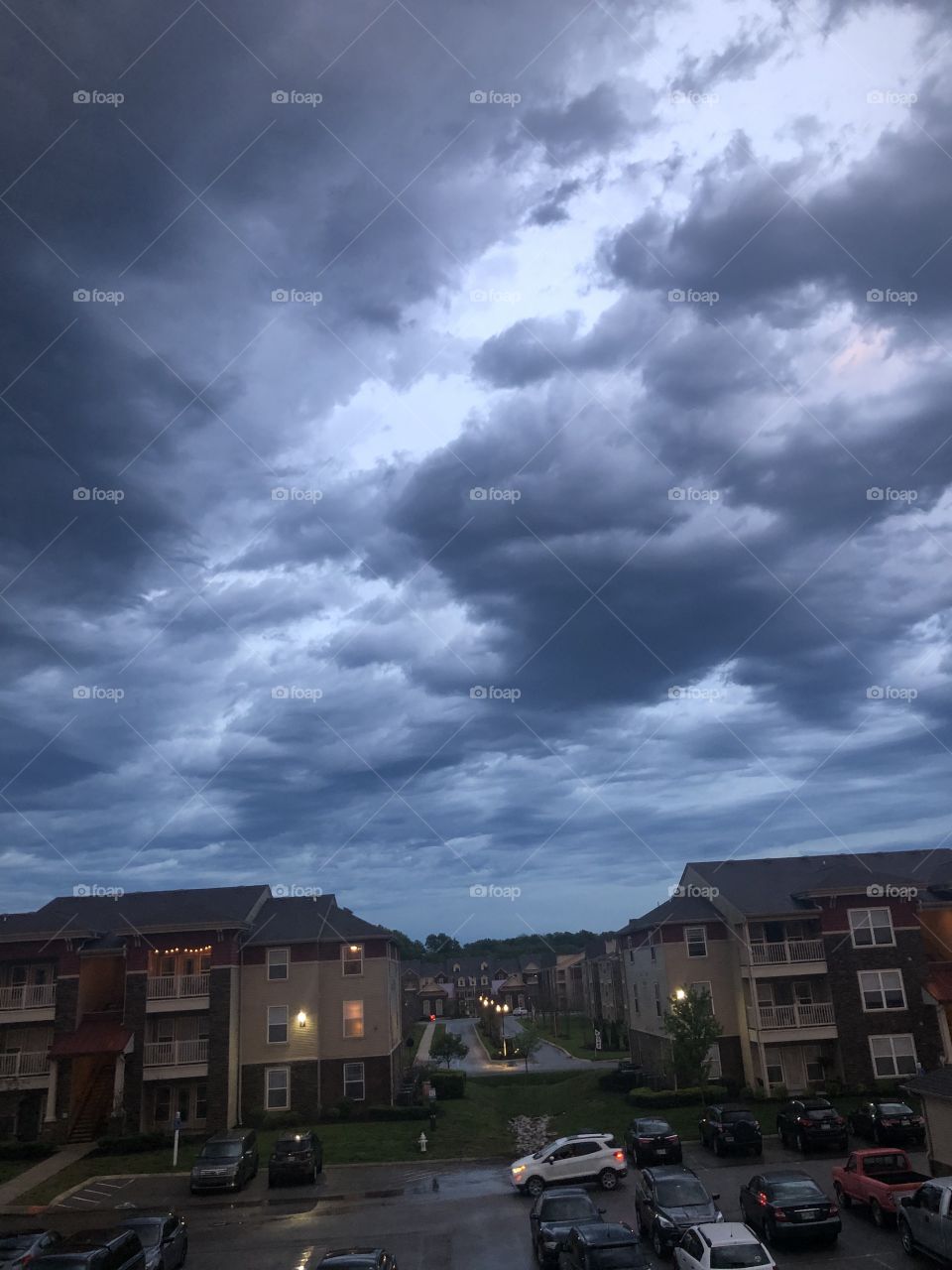 Storm clouds