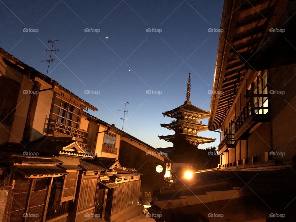 Exploring Night time Kyoto