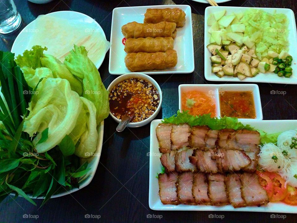 vietnam food.