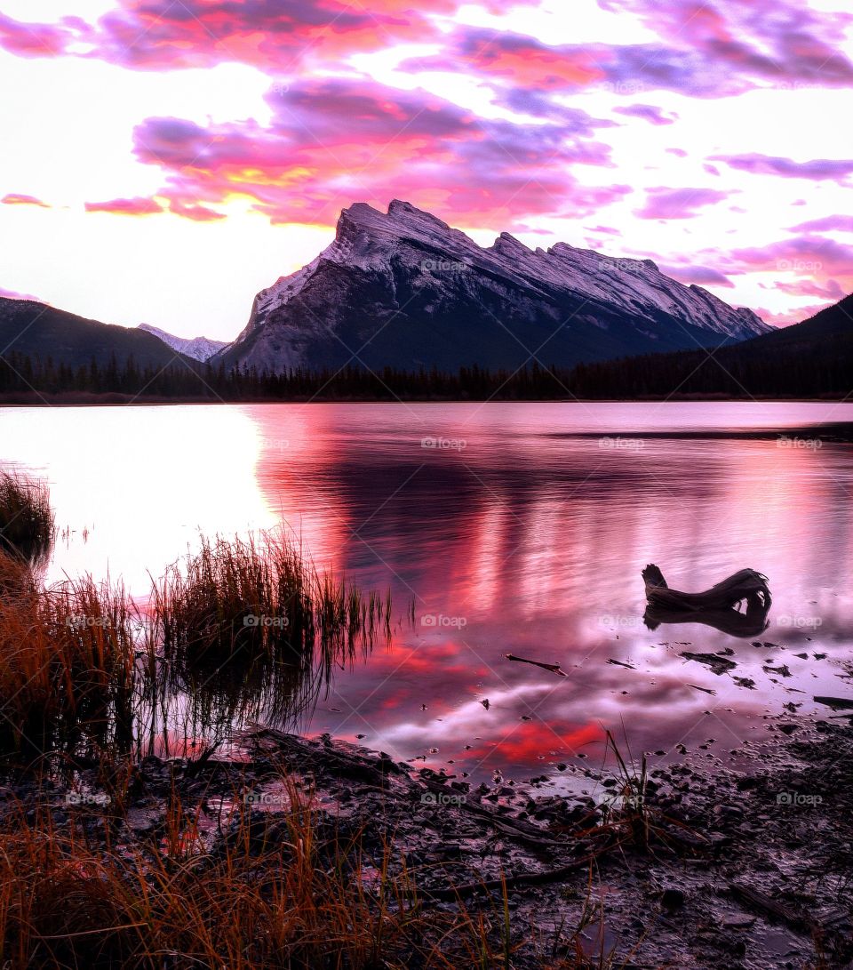 Sunset, Dawn, Water, Reflection, Lake