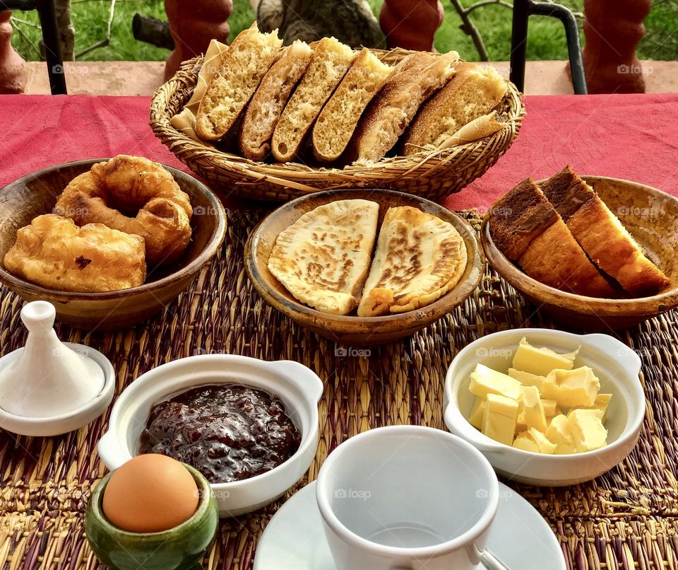 A Scrumptious Traditional Moroccan Breakfast