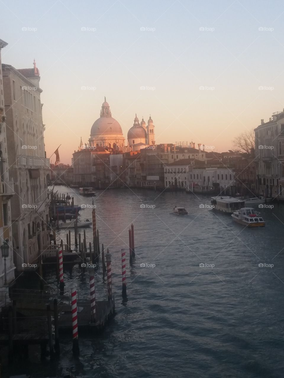 Atardecer en Venezia