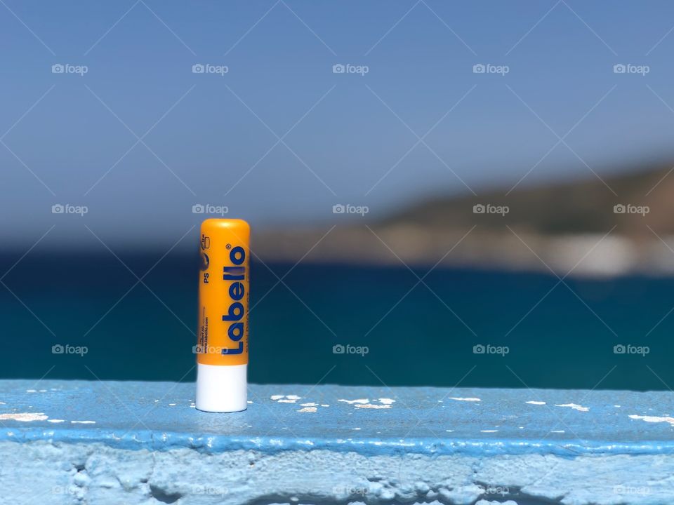 Labello in the beach 