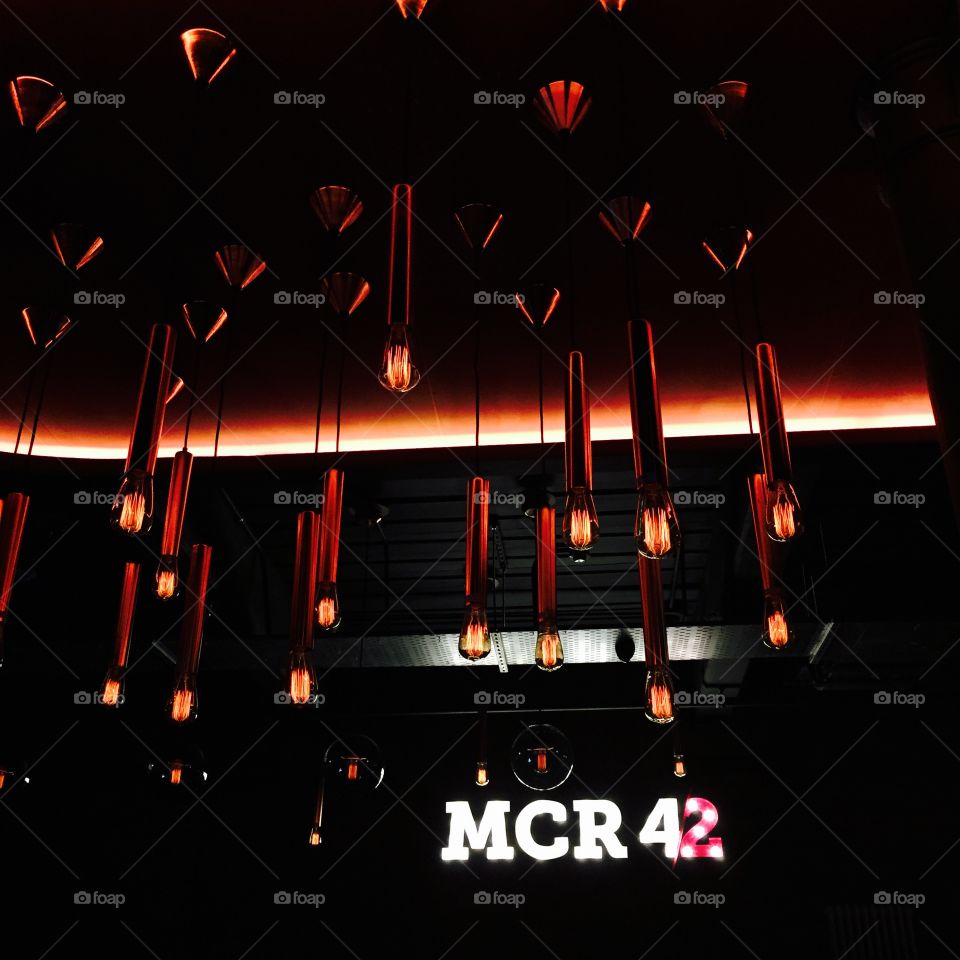 MCR42 Bar. New bar in Manchester UK