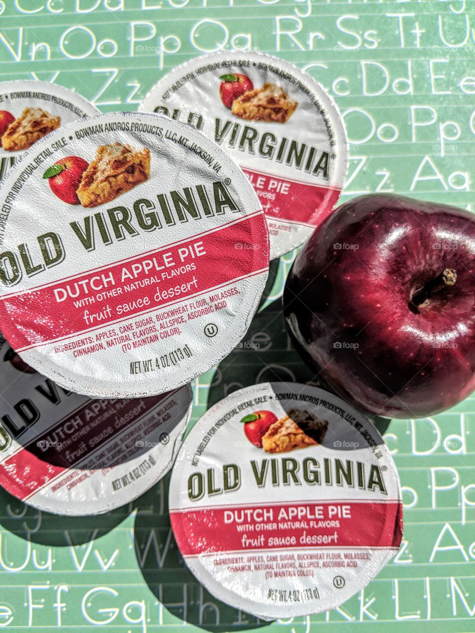 Old Virgina Applesauce at school