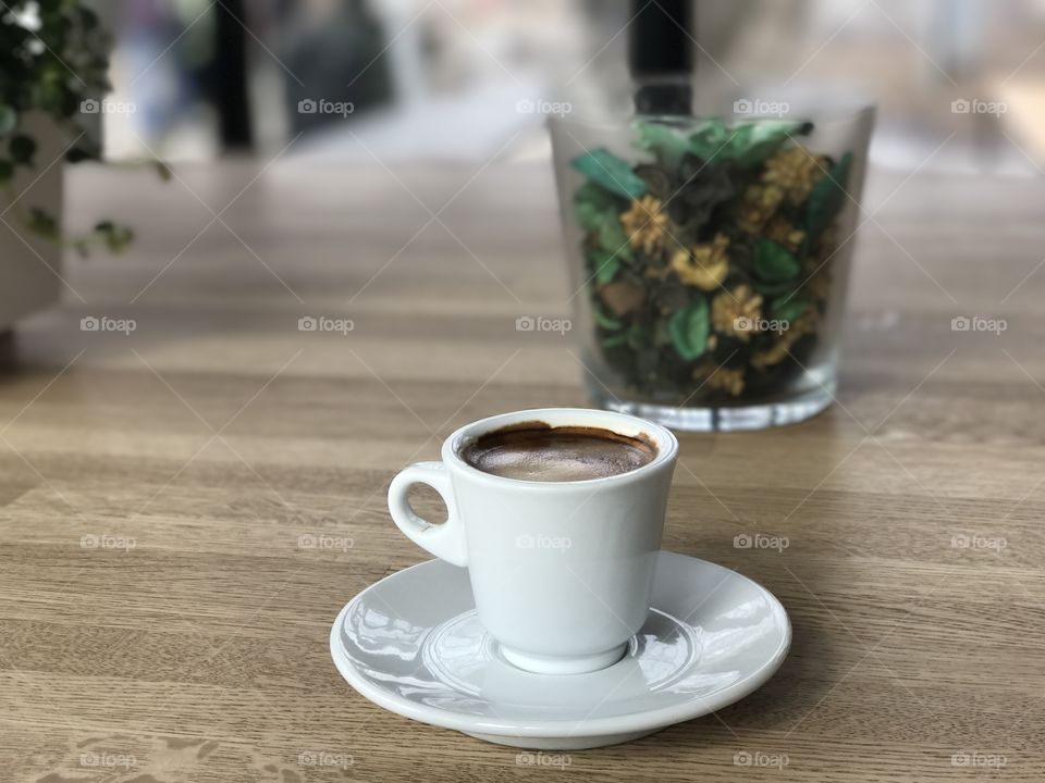 A cup of coffee