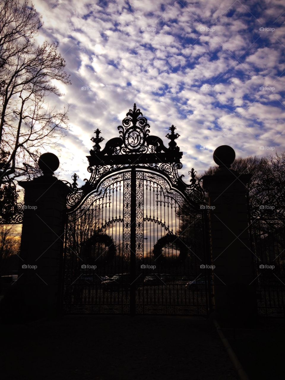 Looking through the gates...