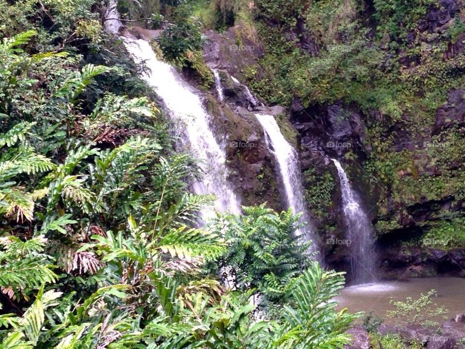 Hana waterfalls