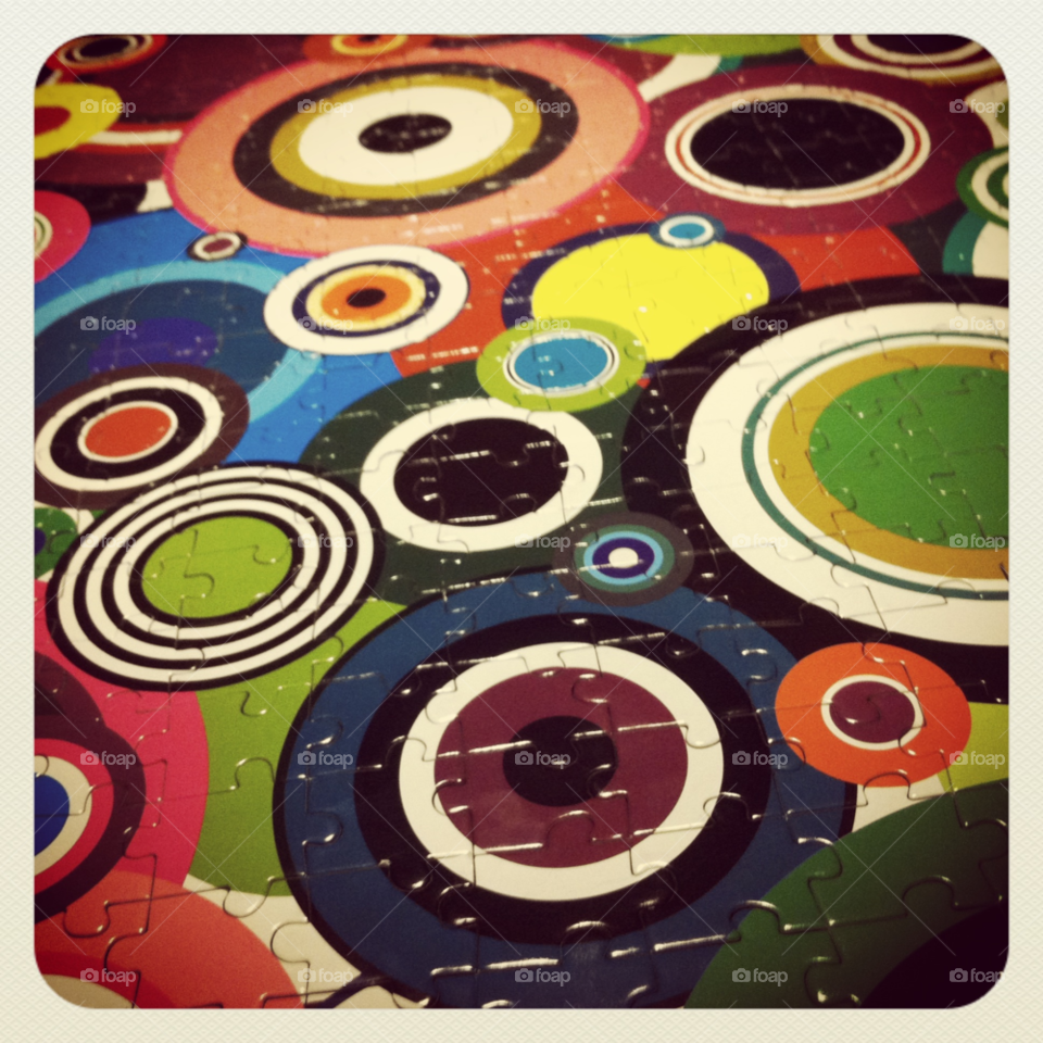 colors circles puzzle by solerito